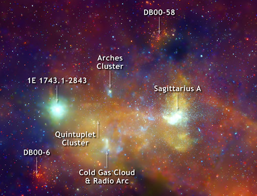 Una nueva vista del centro galáctico | Sur Astronómico