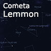 El cometa Lemmon en los cielos del sur
