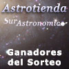 Ganadores del Sorteo de Astrotienda Sur Astronómico
