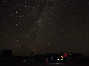 Telescopios y V�a L�ctea