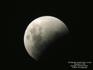 Eclipse Lunar Total :: Sur Astronmico