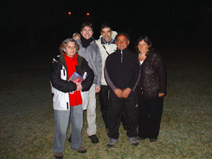 Adriana, Enzo, Leonardo, Oscar y Rosana