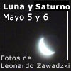 La Luna y Saturno