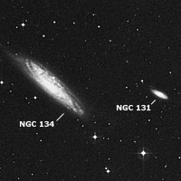NGC 131 y NGC 134