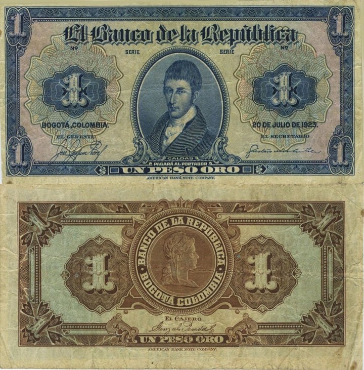 Billete Caldas