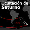 Ocultación diurna de Saturno