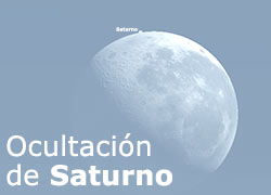 Ocultación de Saturno Abril 2019